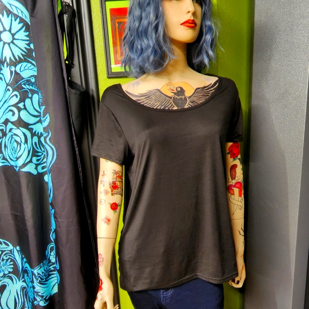 Eye Candy 1X black shirt